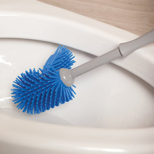 Ergonomic Toilet Brush and Holder