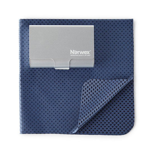 Tech Cleaning Cloth and Case - Tech Blue