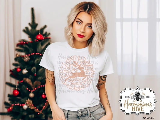 Reindeer Typography