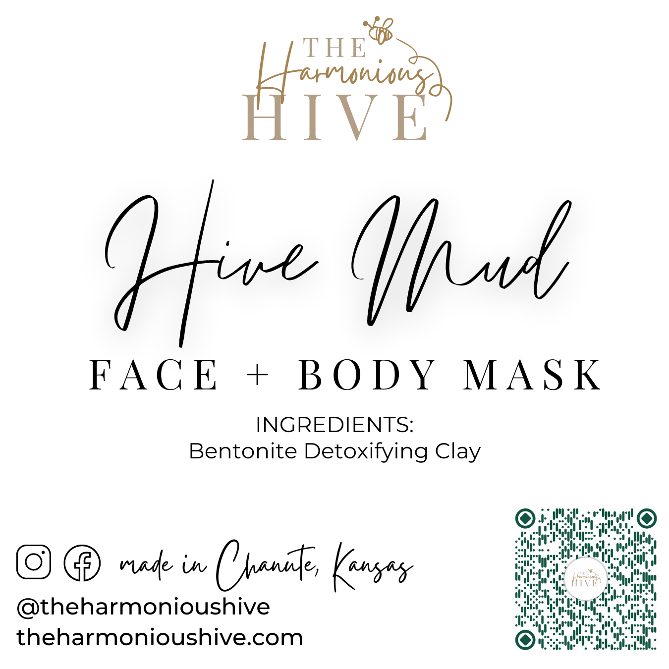 Hive Mud | Detoxifying Clay (20oz)