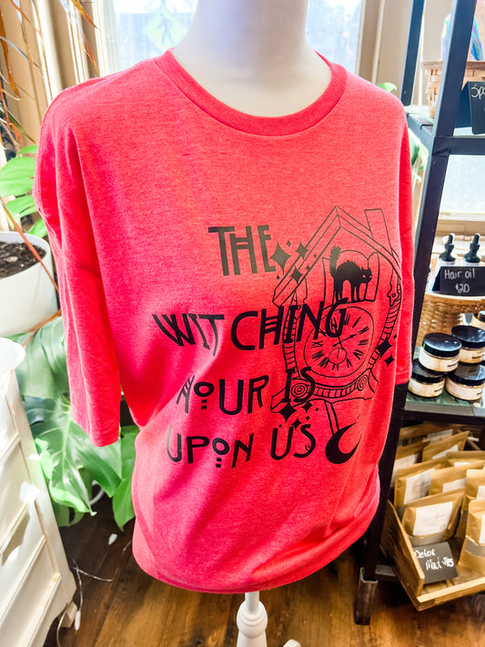 T-Shirt | Witching Hour (Red - X-Large)